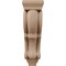 Ekena Millwork 6 1/2"W x 8"D x 22"H Small Jumbo Traditional Wood Corbel, Mahogany CORW07X08X22TRGM - alternate 4